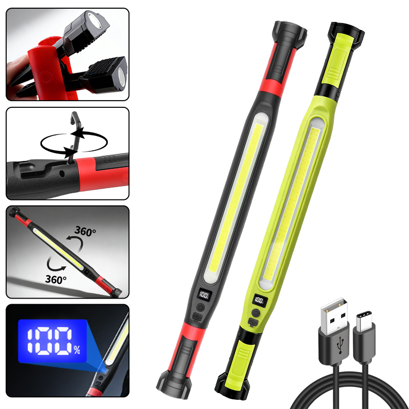 COB Work Light Type‑C Recharge - Outdoor Camping Lamp review and price