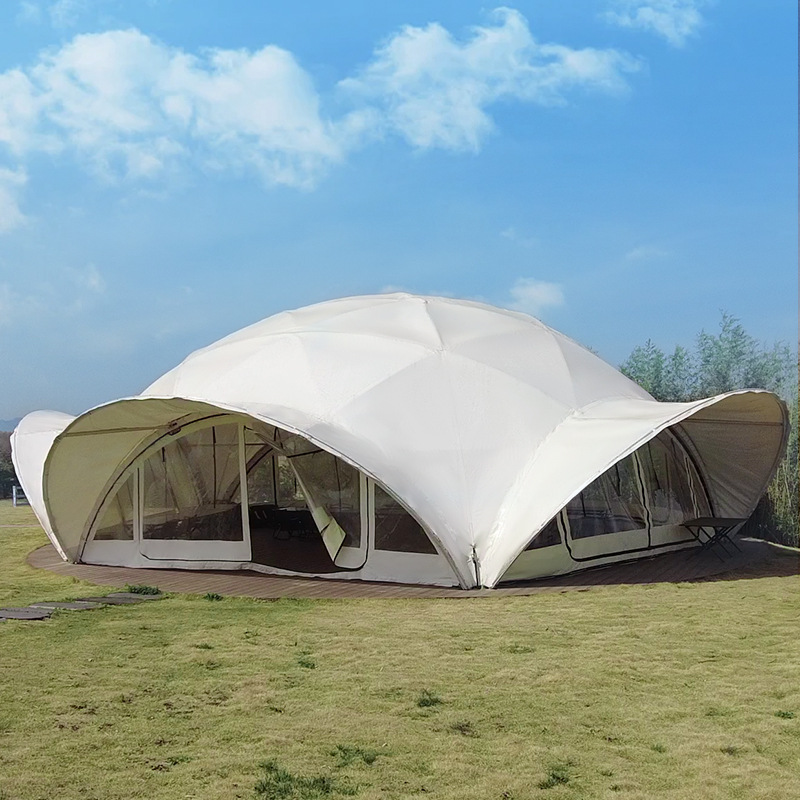 Outdoor tent large cloud canop - Outdoor Camping Exhibition review and price