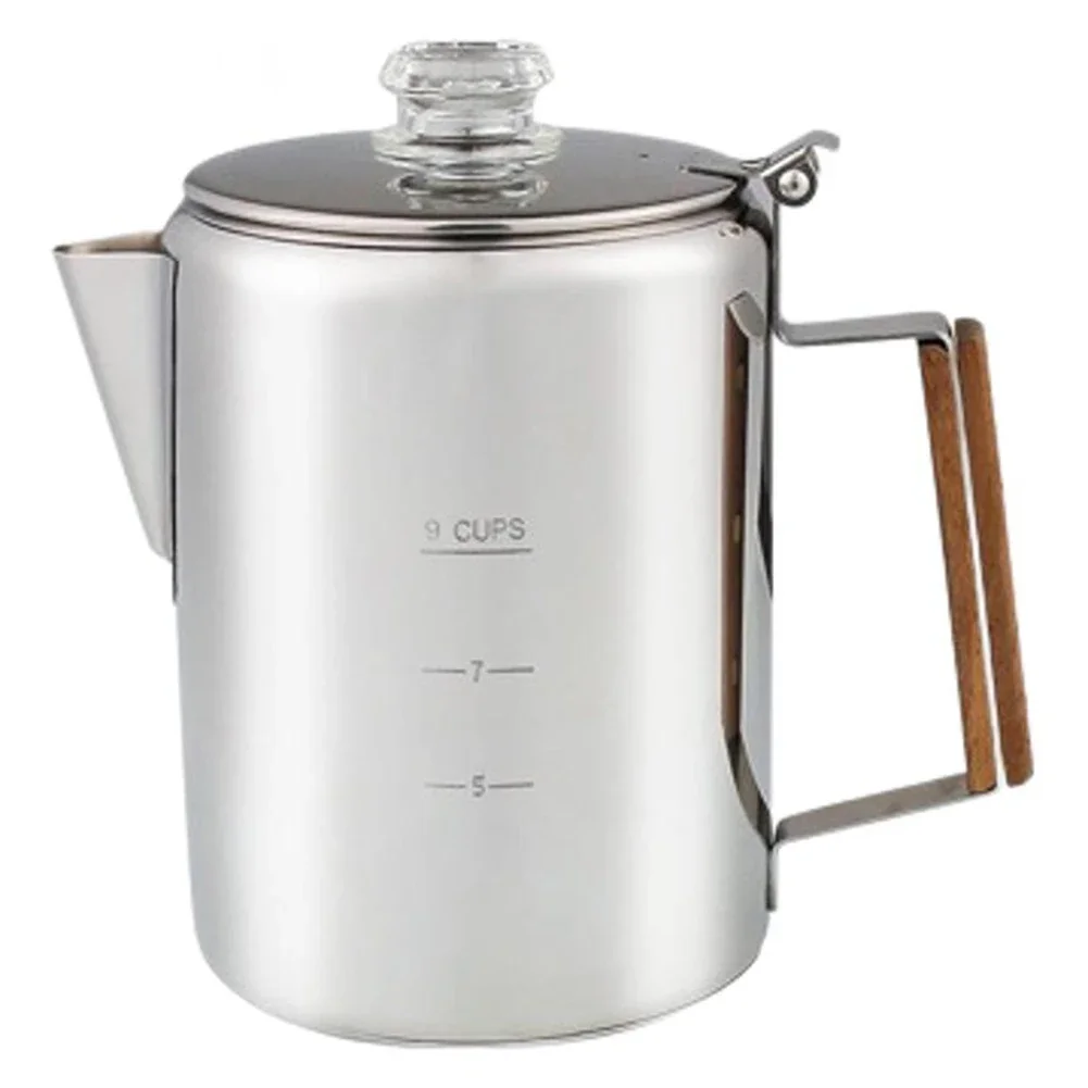 9 Cup Coffee Maker Camping Cof - Camp Percolator Coffee review and price