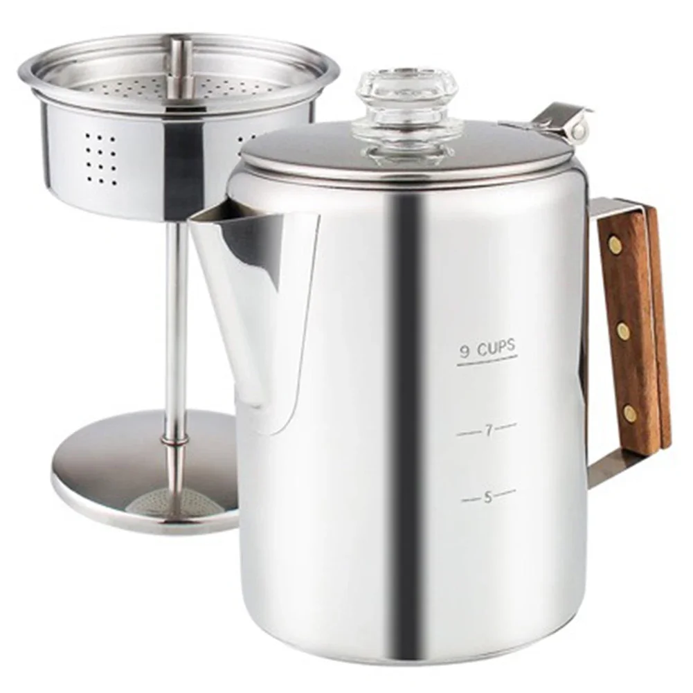 9 Cup Coffee Maker Camping Cof - Camp Percolator Coffee review and price