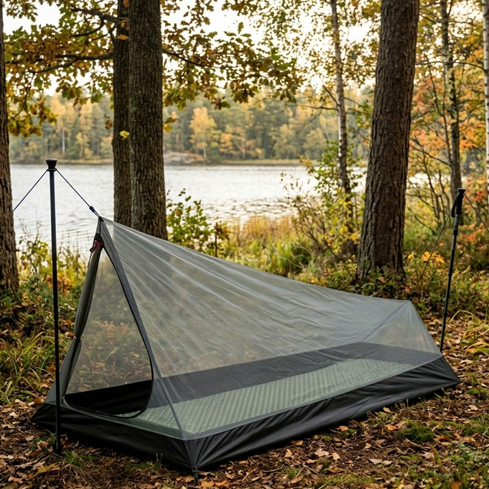 Mesh tent solo single camping  - Outdoor Camping Solo review and price