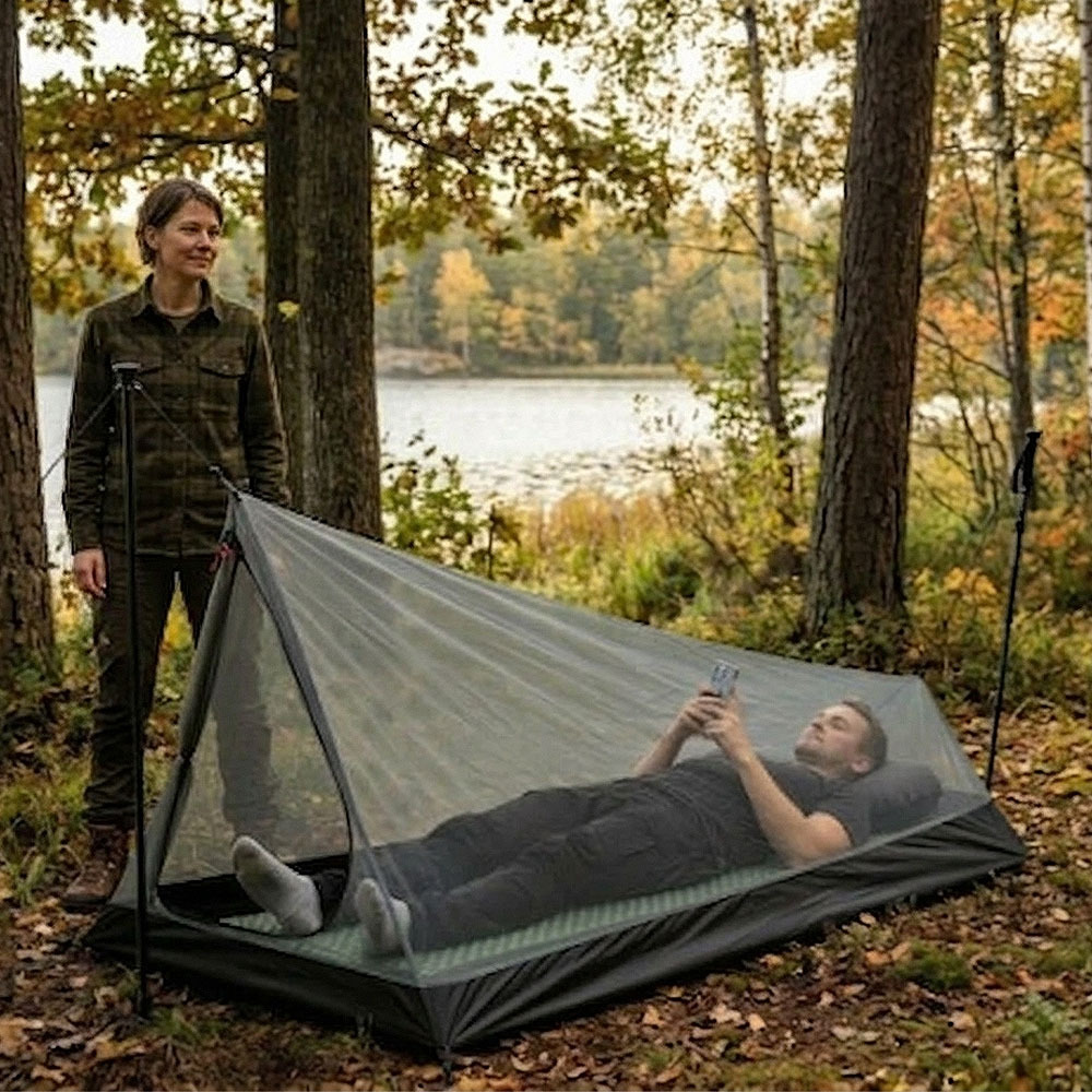 Mesh tent solo single camping  - Outdoor Camping Solo review and price