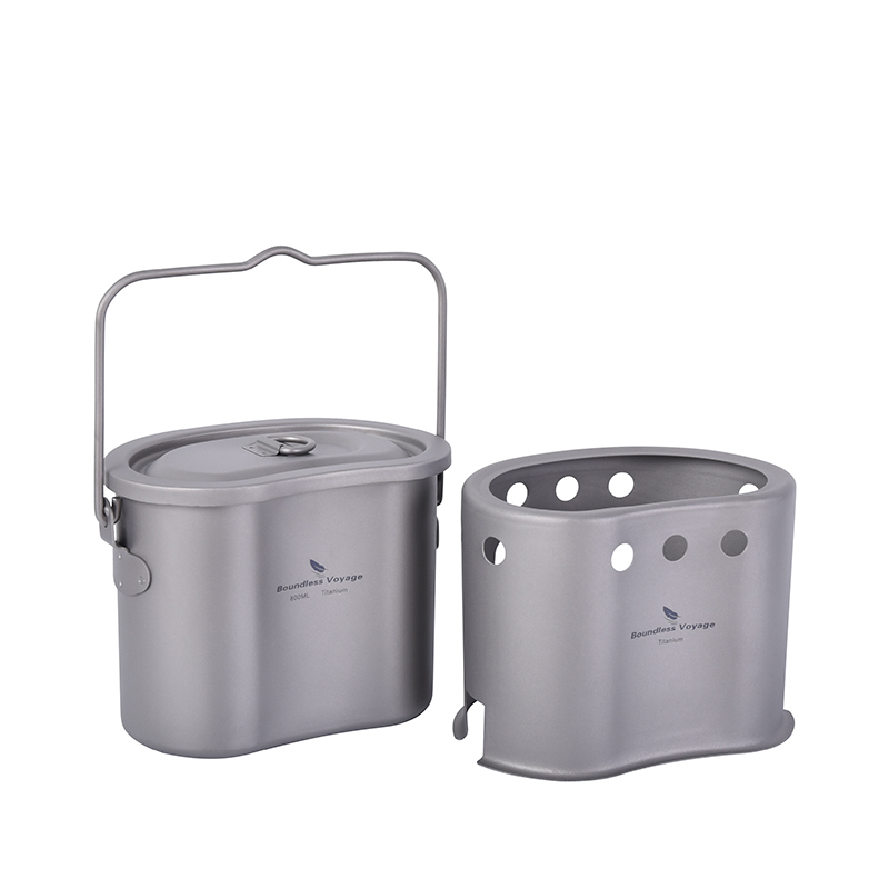 Boundless Voyage Titanium Cook - Outdoor Camping Stove Wood review and price