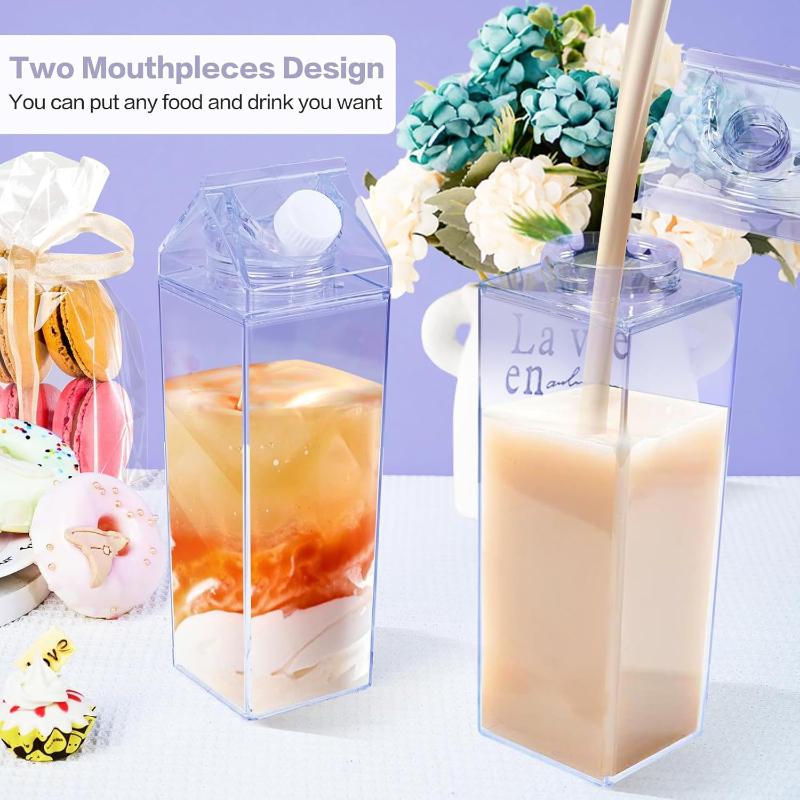 750ML Transparent Milk Bottle  - Outdoor Camping Storage Box review and price