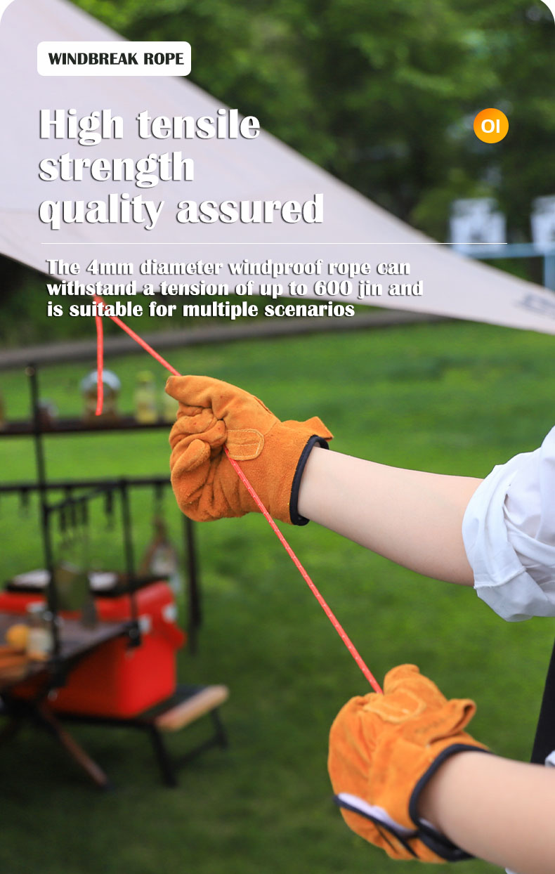 Tent Ropes 4mm Reflective Cord - Outdoor Camping Tarp review and price