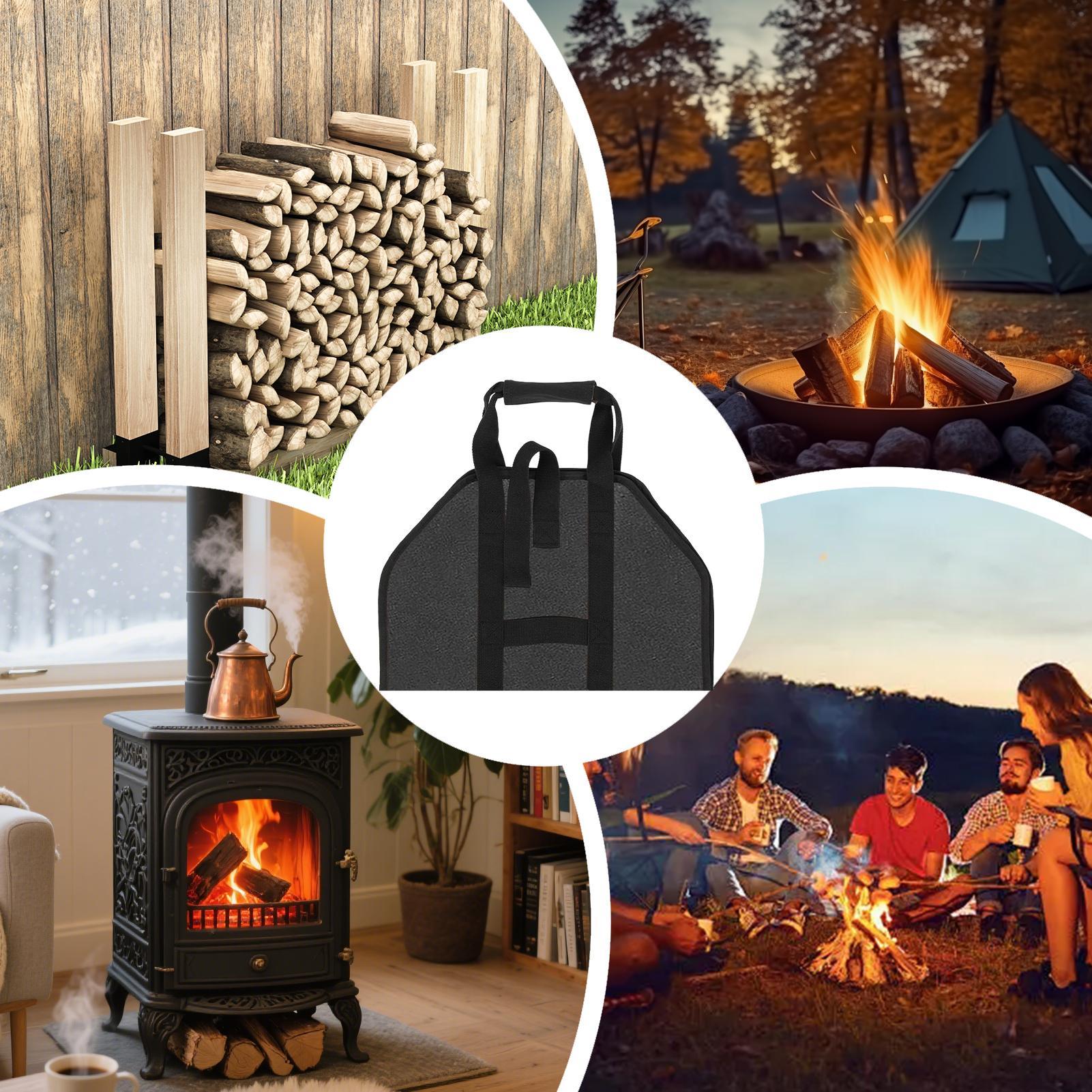 Firewood Carrier Large Portabl - Outdoor Camping Stove Wood review and price