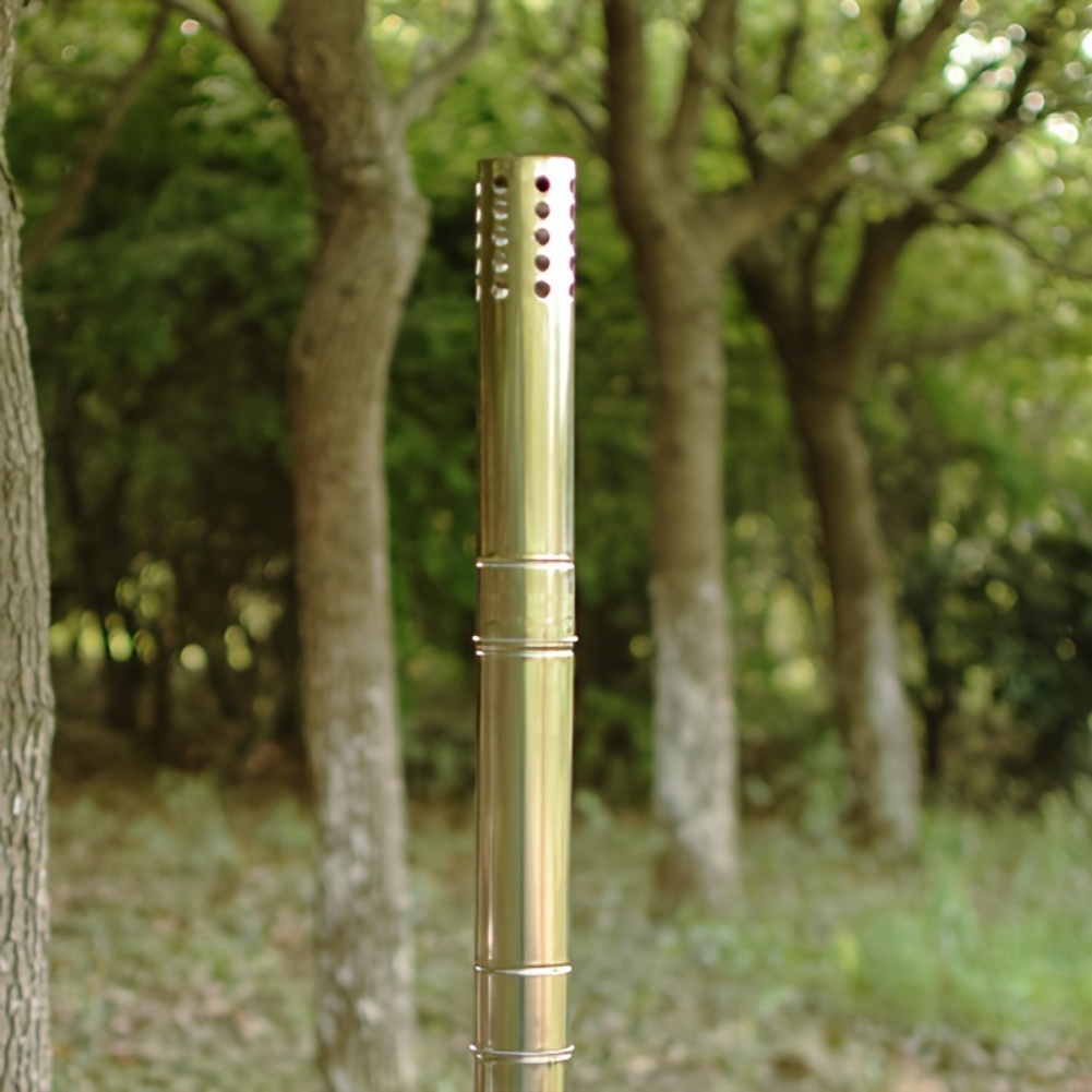 Stainless Steel Smoke Pipe Kit - Outdoor Camping Stove Wood review and price