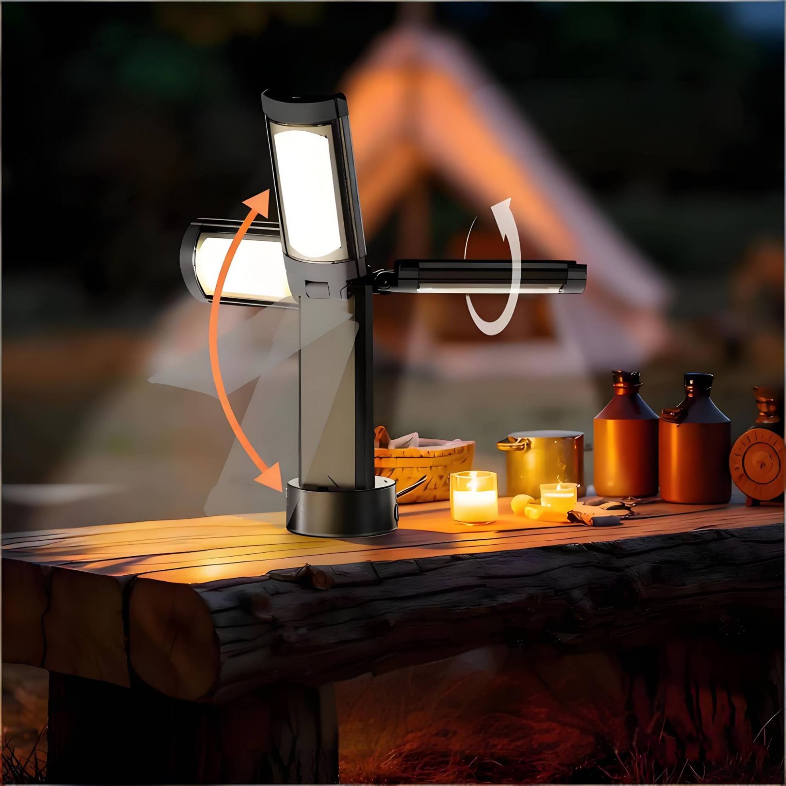 Telescopic Tent Lamp Adjustabl - Outdoor Camping Lamp review and price