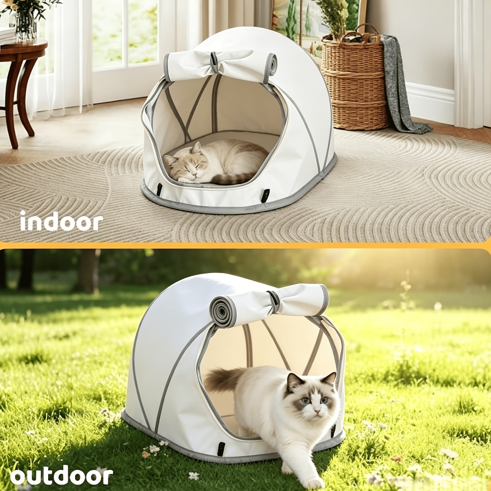 1PC Portable Foldable Pet Tent - Outdoor Camping Dog Kennel review and price