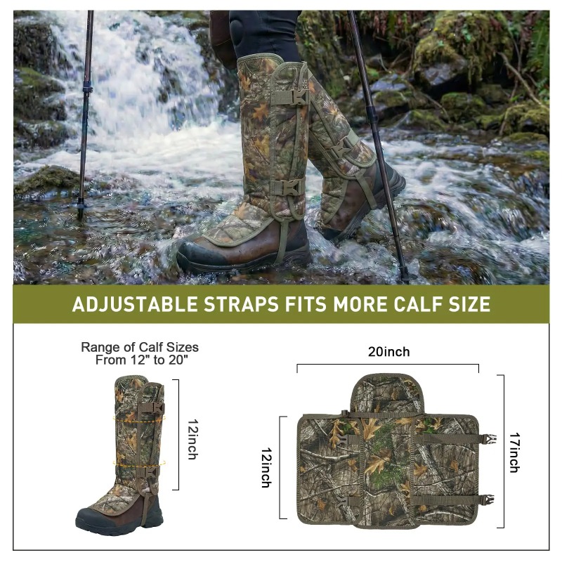 Anti Snake Bite Gaiters 12 PE  - Trekking Gaiters review and price