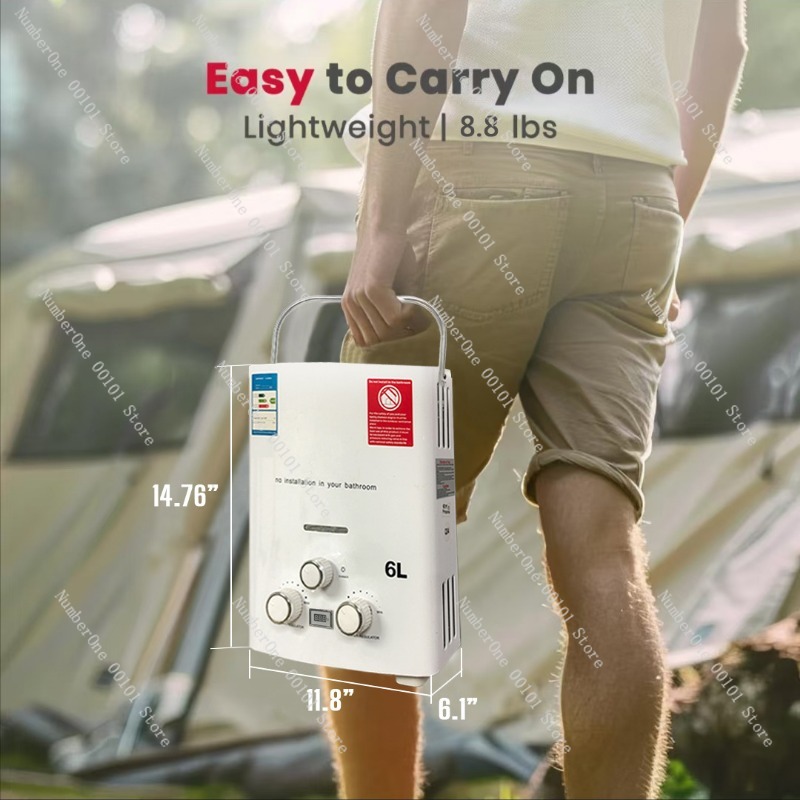 Propane LPG  Gas Tankless Wate - Outdoor Camping Hot Water Shower review and price