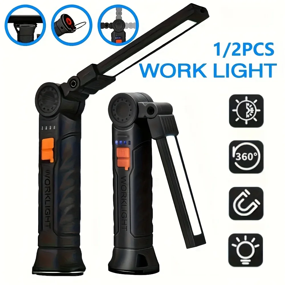 Portable COB LED Flashlight Re - Outdoor Camping Lamp review and price
