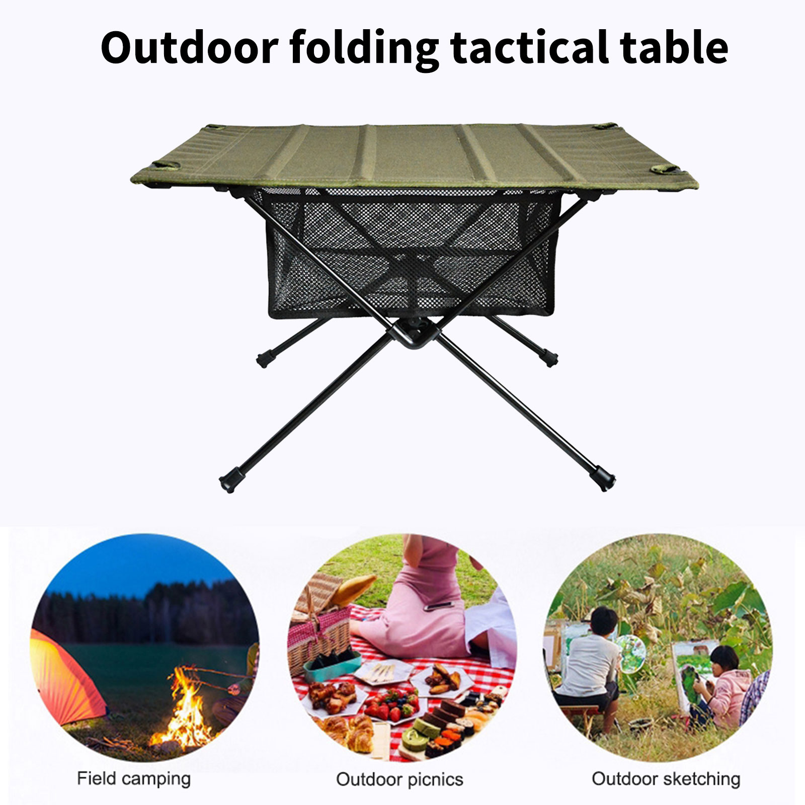 Camping Foldable Table Storage - Outdoor Camping Folding Storage Box review and price