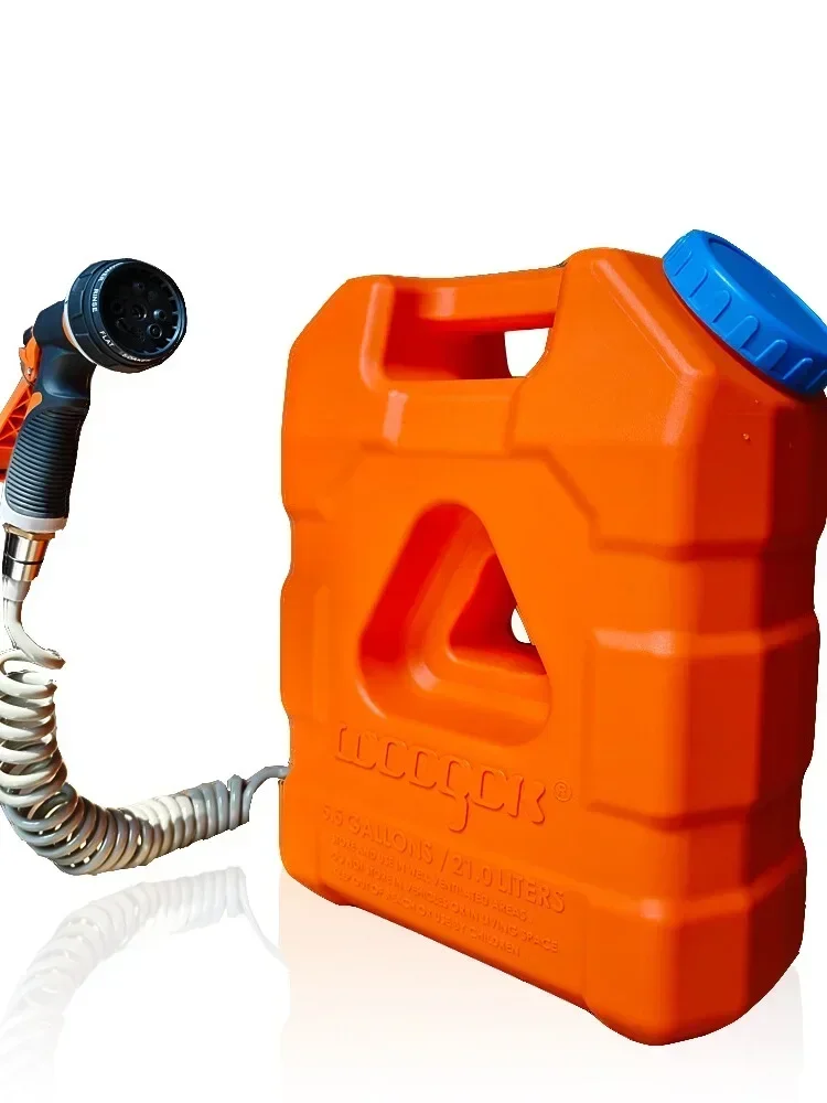 Roof water tank outdoor portab - Outdoor Camping Hot Water Shower review and price