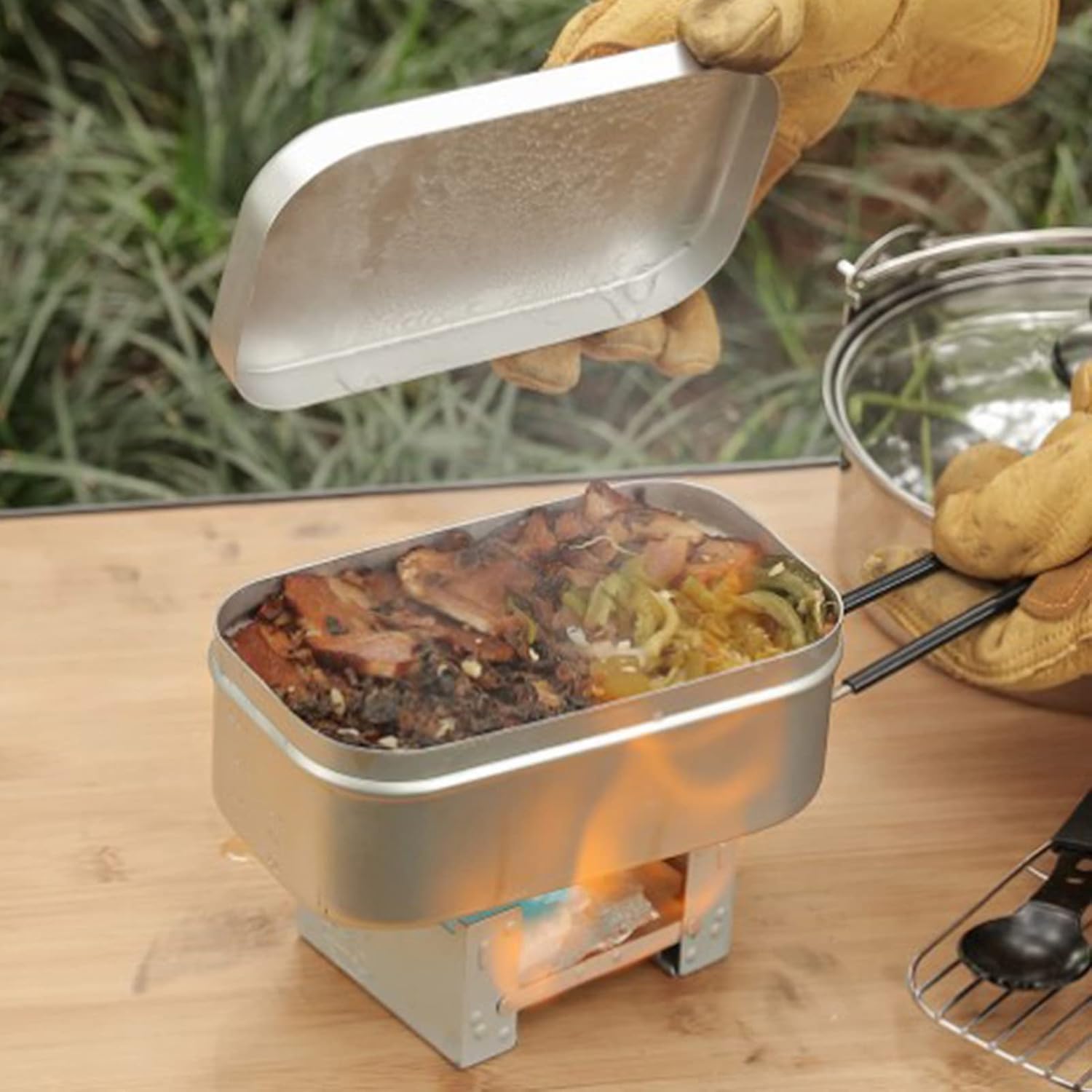 Foldable Bento Box Handle, Lun - Outdoor Camping Uk review and price