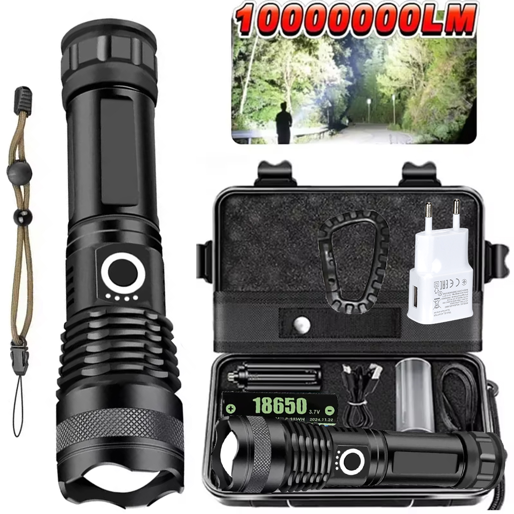 High Power LED Flashlight Rech - Outdoor Camping Lamp review and price