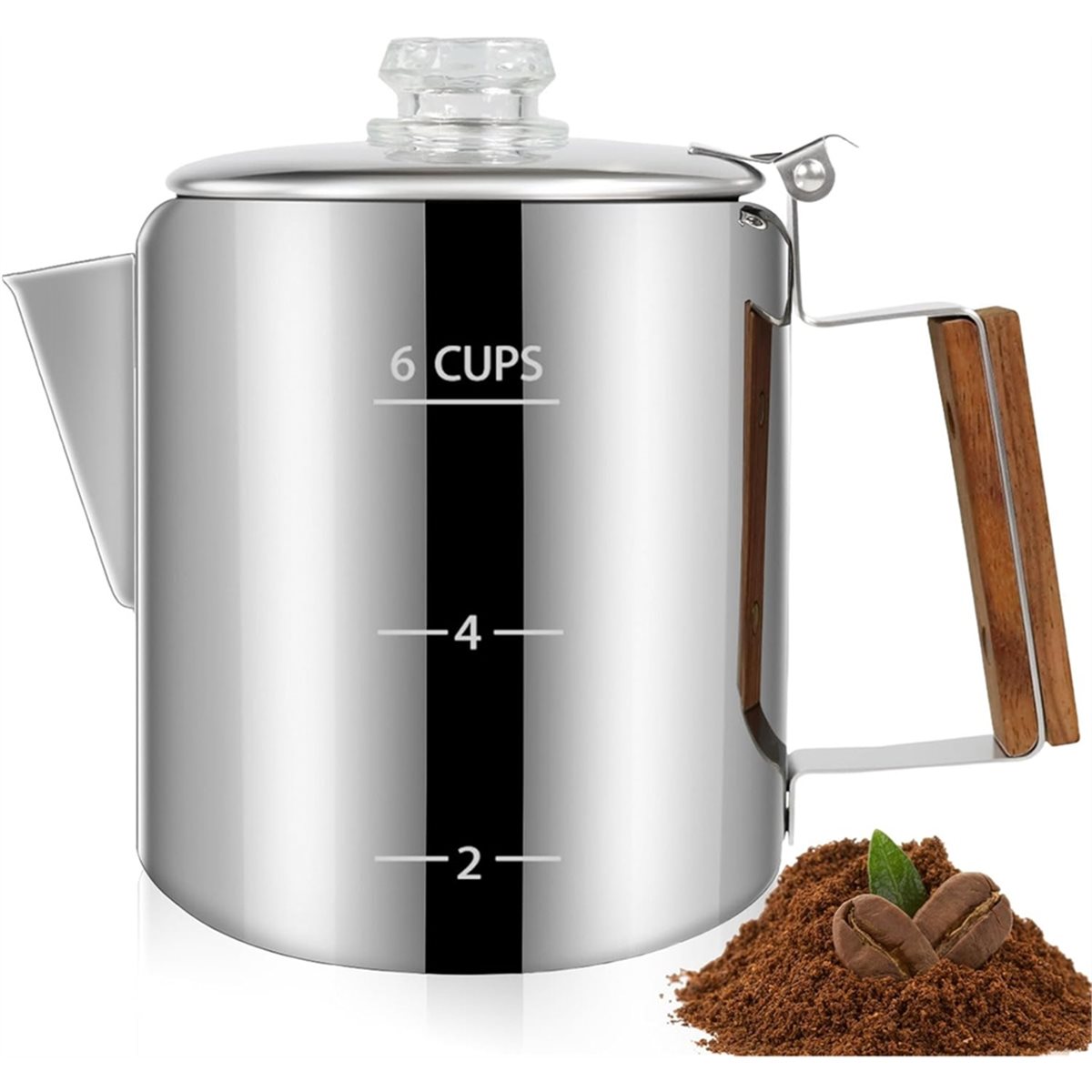 6 Cup Percolator 304 Stainless - Camp Percolator Coffee review and price