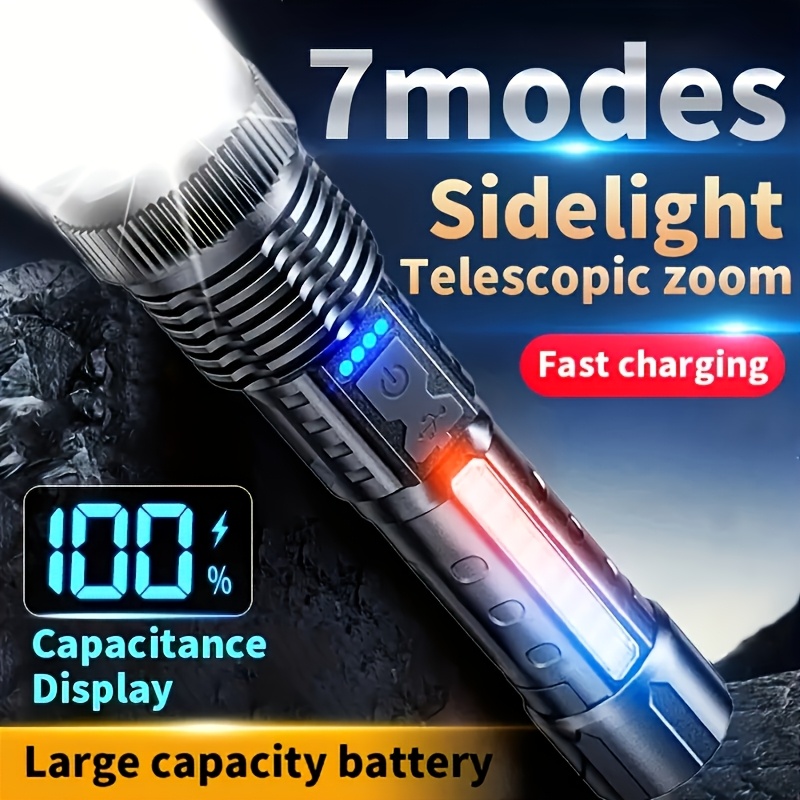 Powerful LED Flashlight Batter - Outdoor Camping Lamp review and price