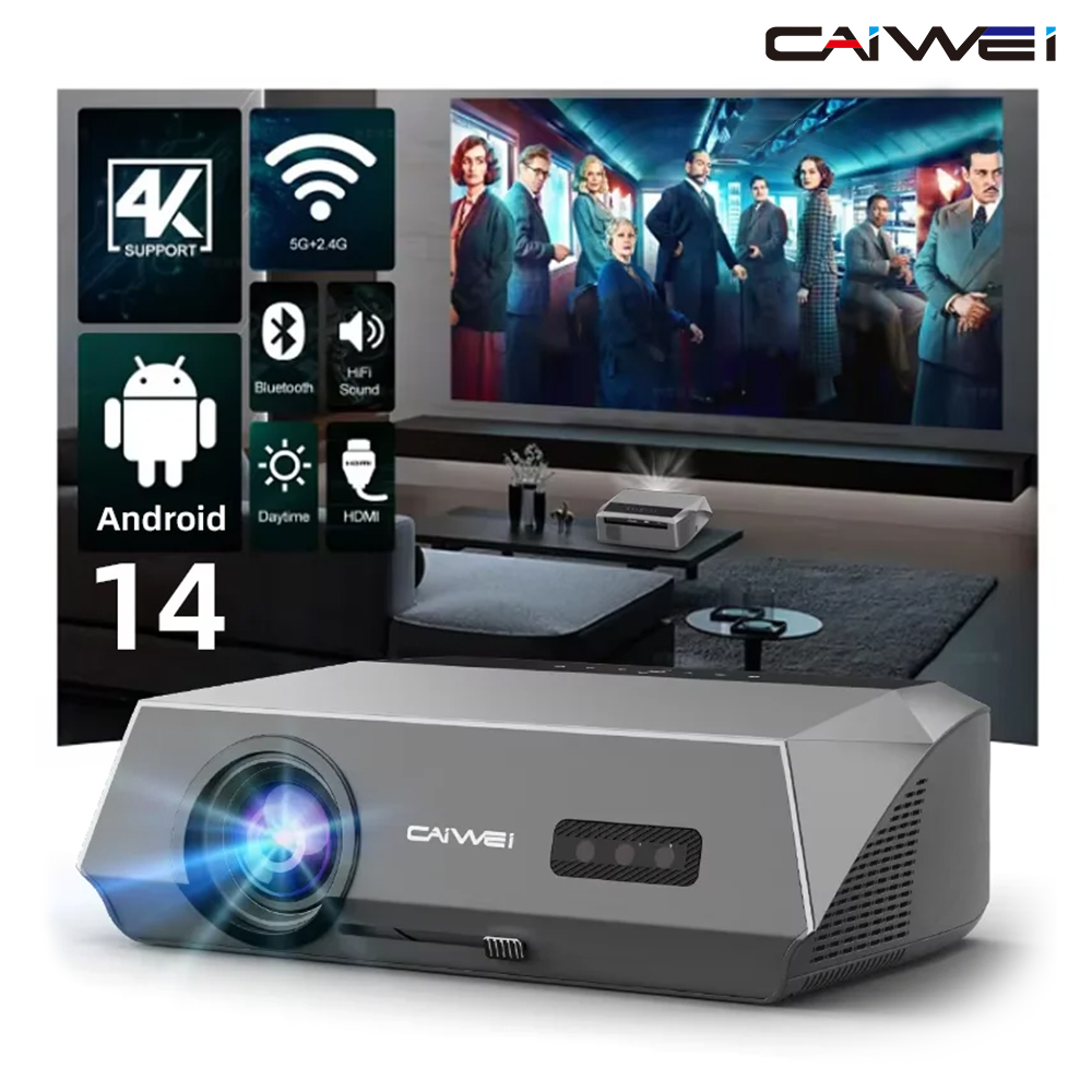 CAIWEI A10Q Projector 4K Full  - Outdoor Camping Tv review and price