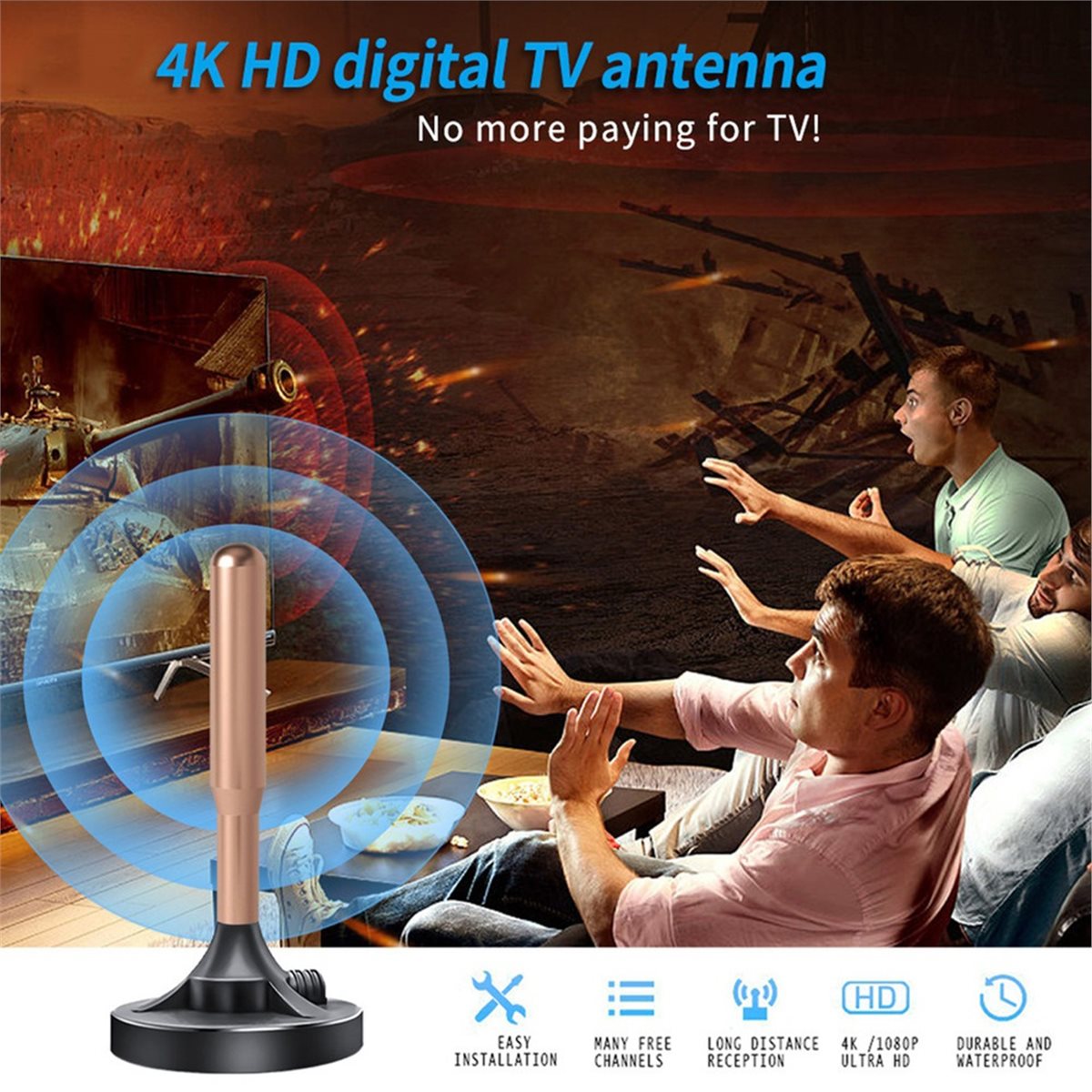 618 Mega Sale 4K Luxury Gold H - Outdoor Camping Tv review and price