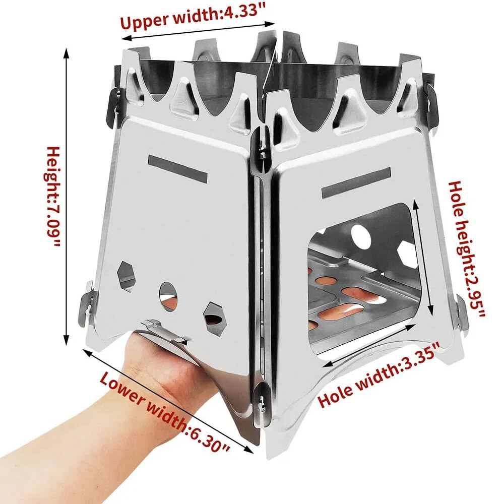 Portable Camping Wood Stove wi - Outdoor Camping Stove Wood review and price