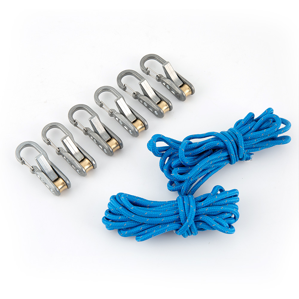LOZLIN 8-Piece Rope Set with R - Outdoor Camping Tarp review and price